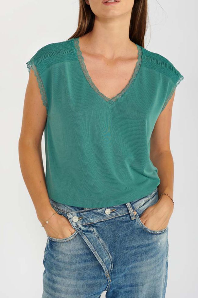 Emerald green Sofia t-shirt