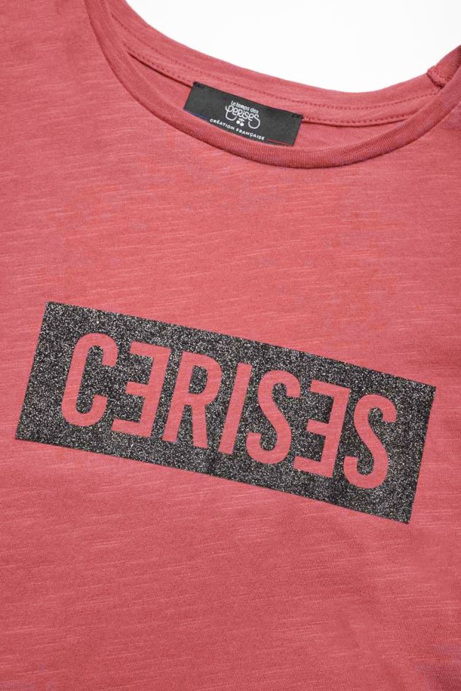 Printed old pink Birmagi top