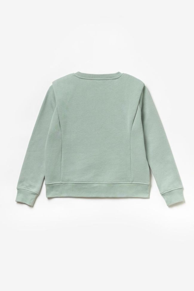 Printed aqua Bunkergi sweatshirt