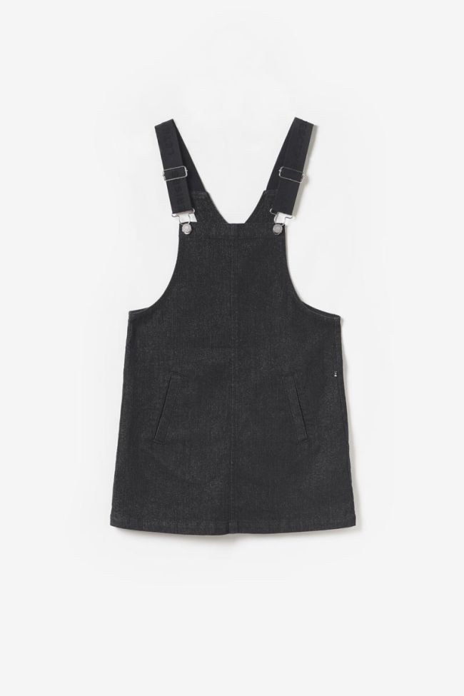 Black denim Dawsongi overall dress