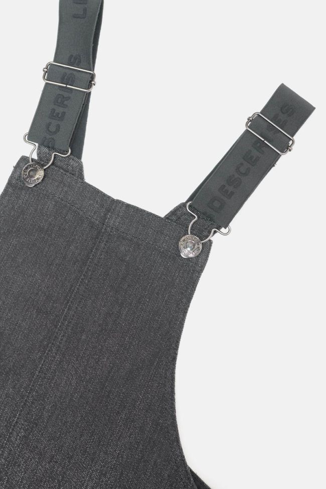 Black denim Dawsongi overall dress