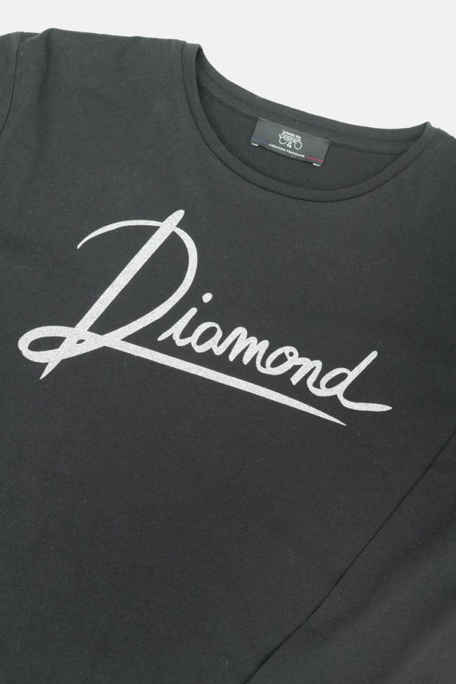 Printed black Fionagi top