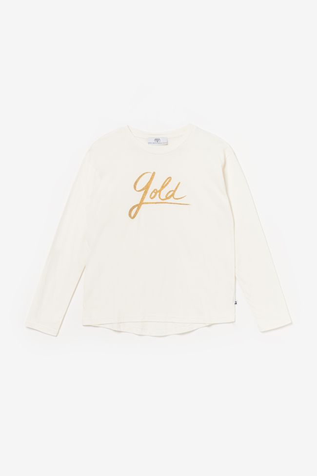 Printed cream Fionagi top