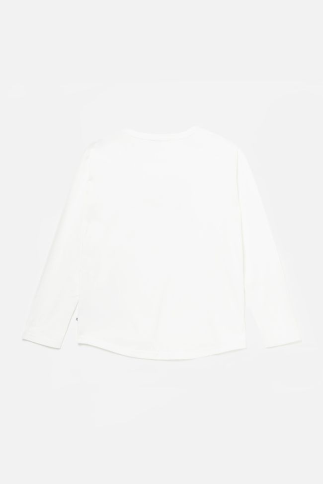 Printed cream Fionagi top