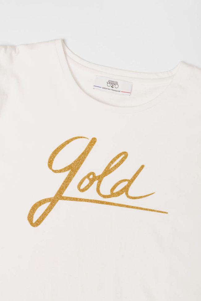 Printed cream Fionagi top