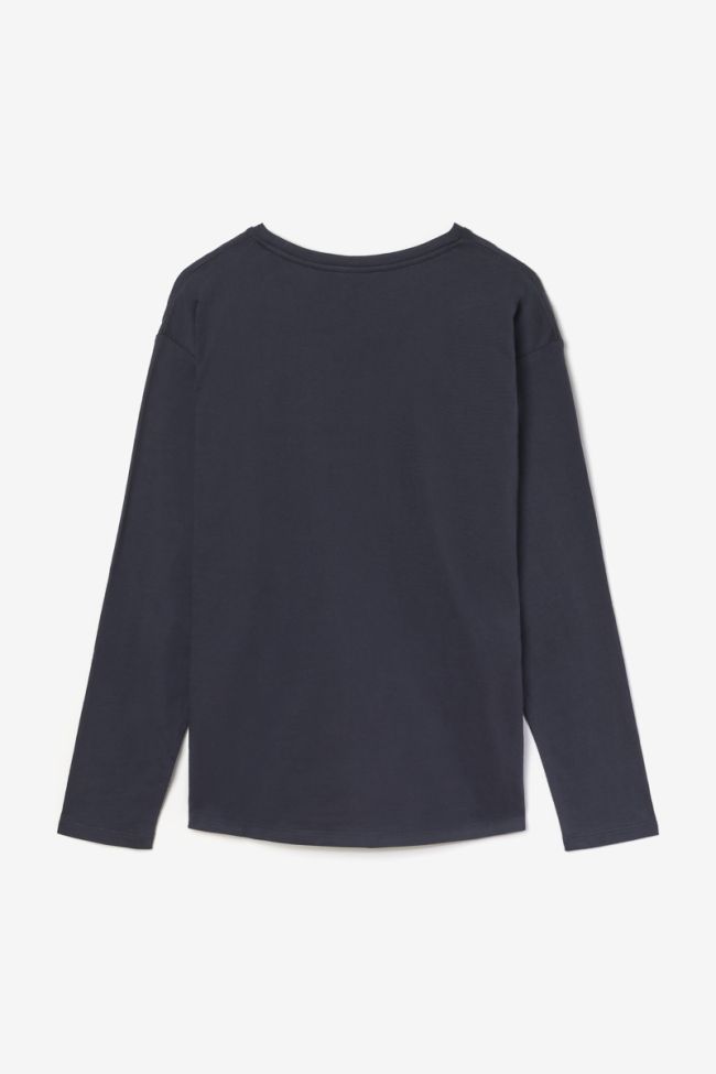 Printed navy blue Jamilagi t-shirt