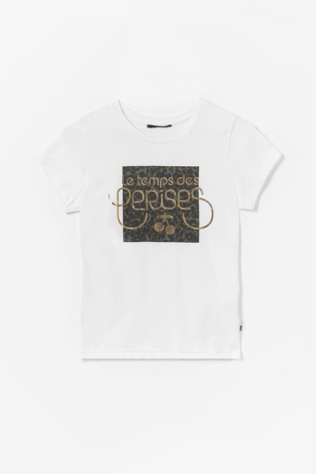 Printed cream Marlenegi t-shirt
