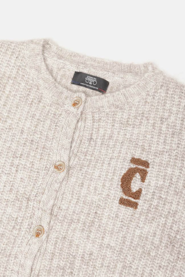 Beige Matergi cardigan