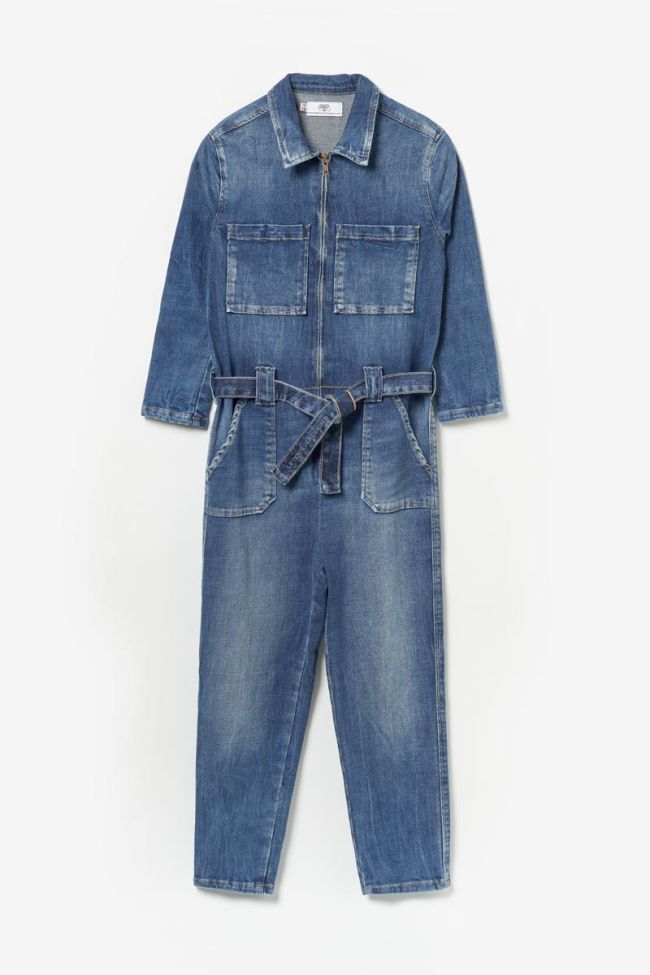 Blue denim Prats jumpsuit
