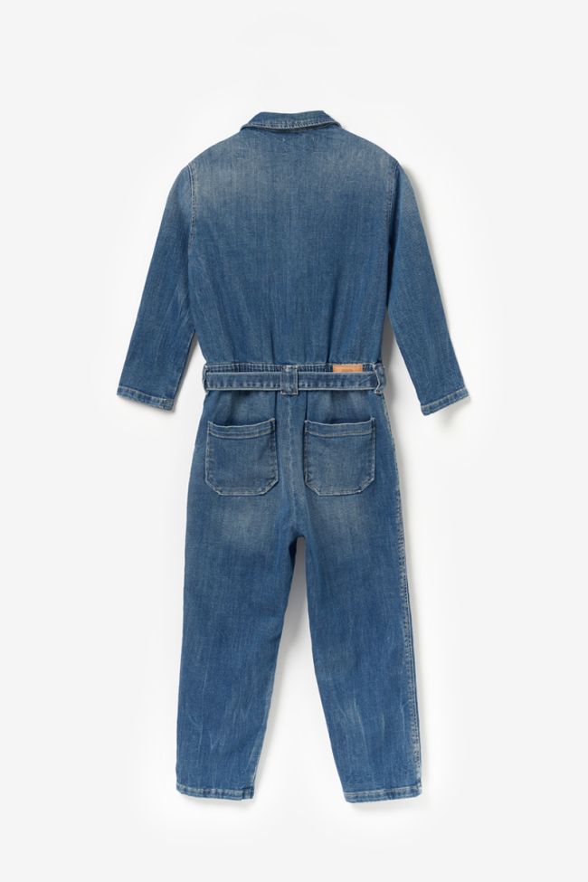 Blue denim Prats jumpsuit