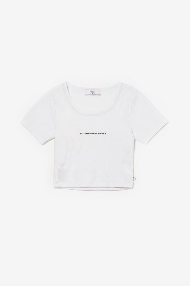 Cream Yukongi crop top