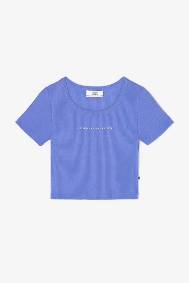 Lavender blue Yukongi crop top