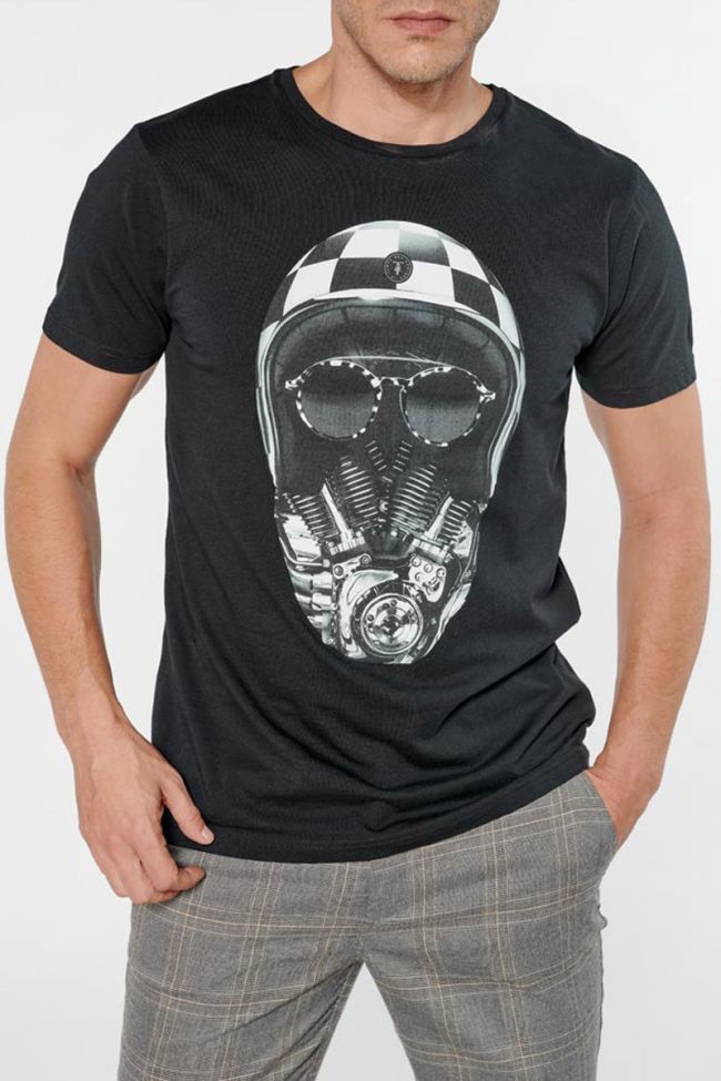 Black printed Coman t-shirt