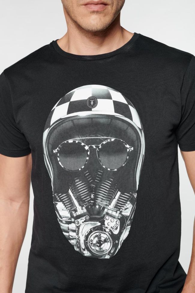 Black printed Coman t-shirt