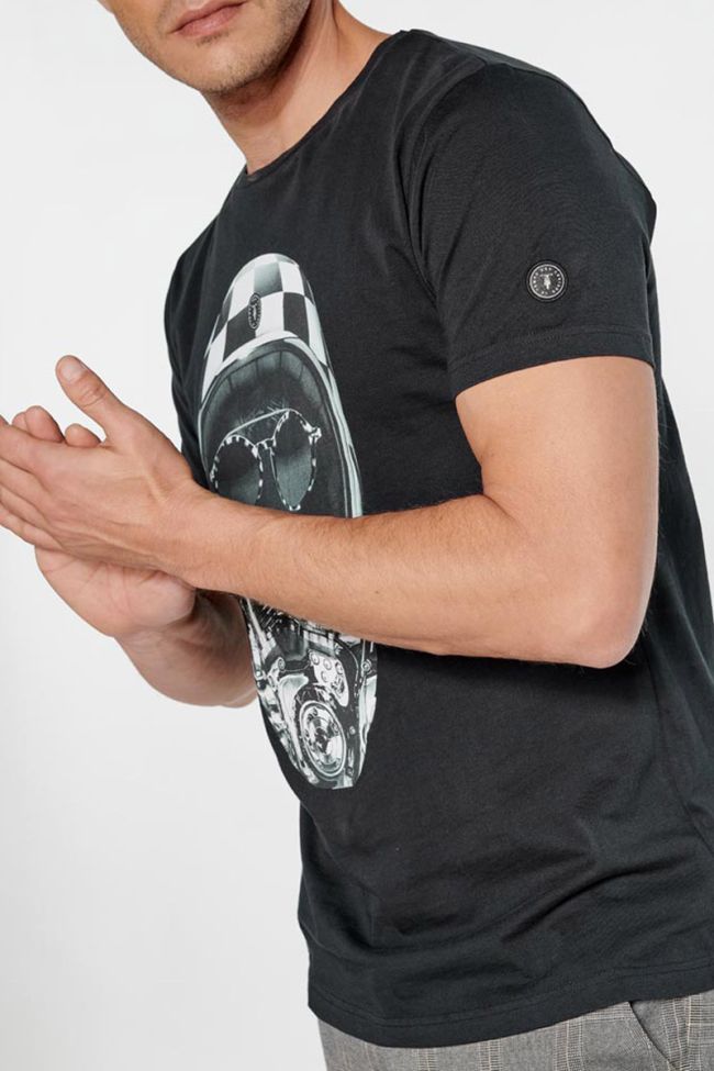 Black printed Coman t-shirt