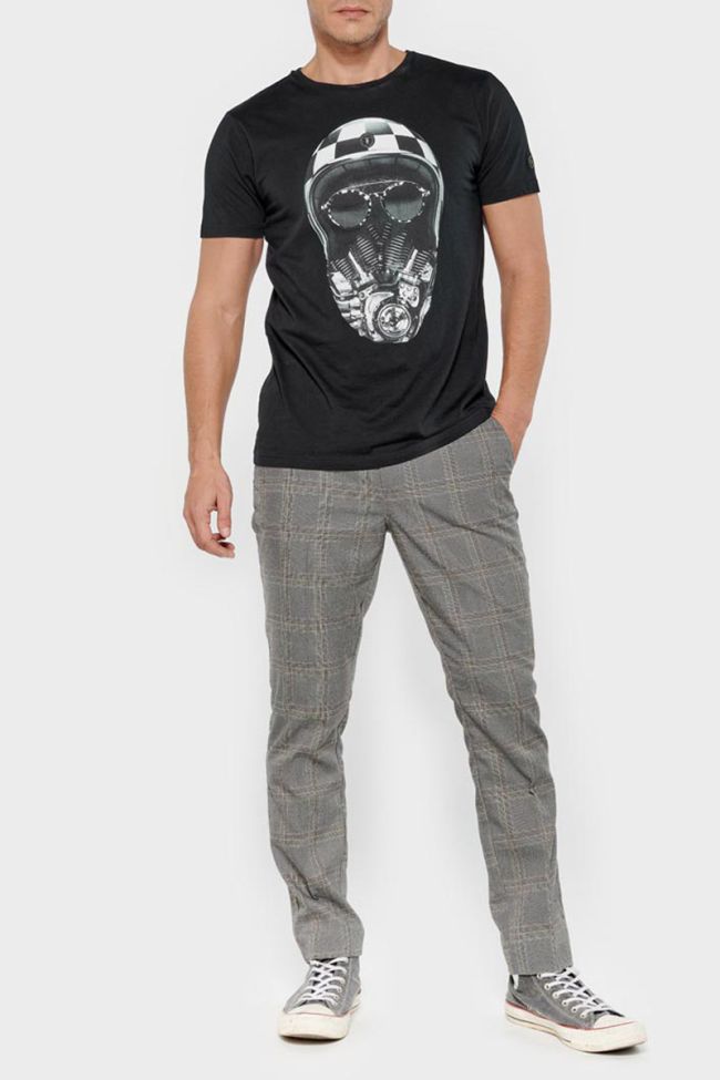 Black printed Coman t-shirt