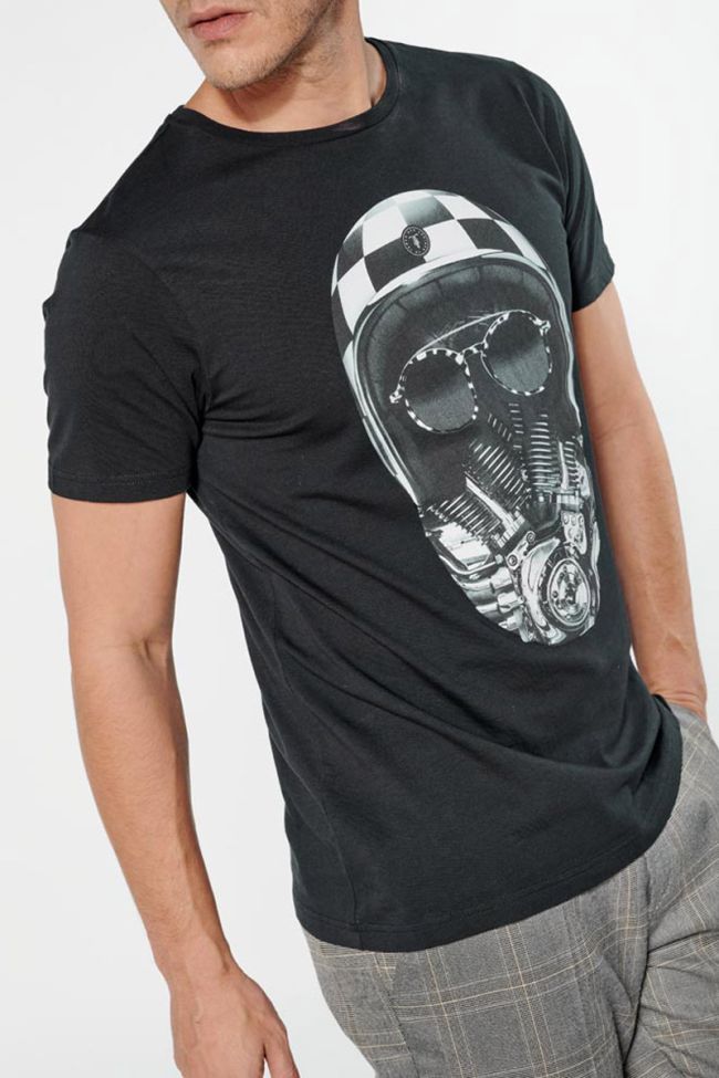 Black printed Coman t-shirt