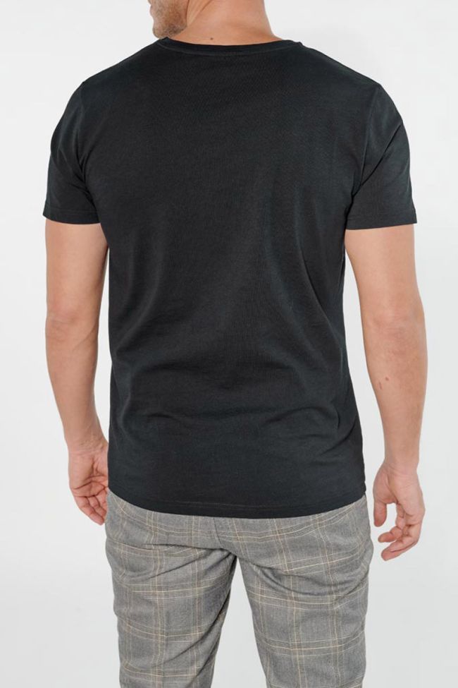 Black printed Coman t-shirt