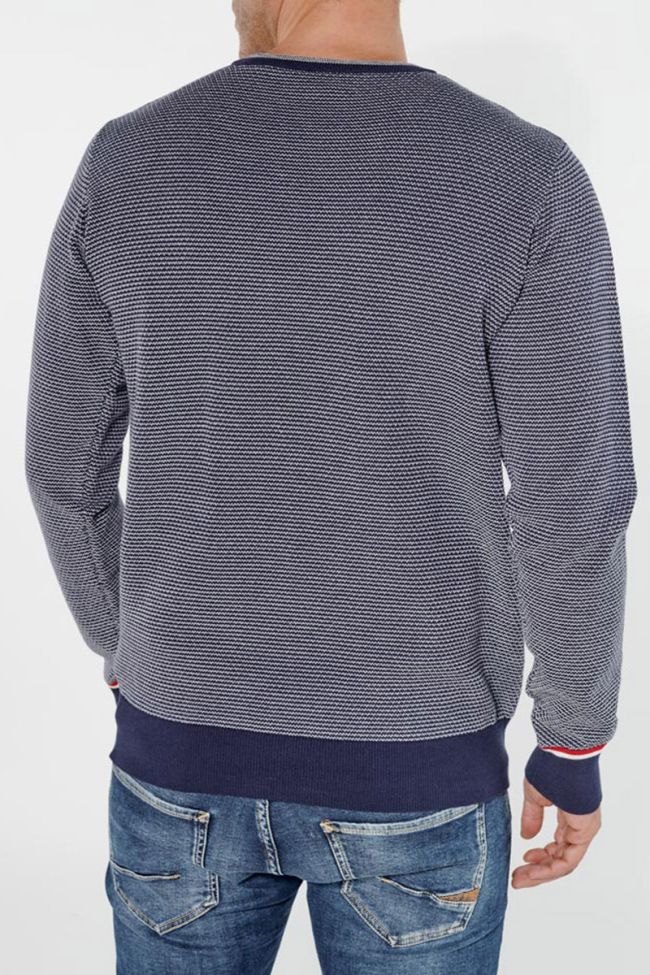 Navy blue Matal pullover