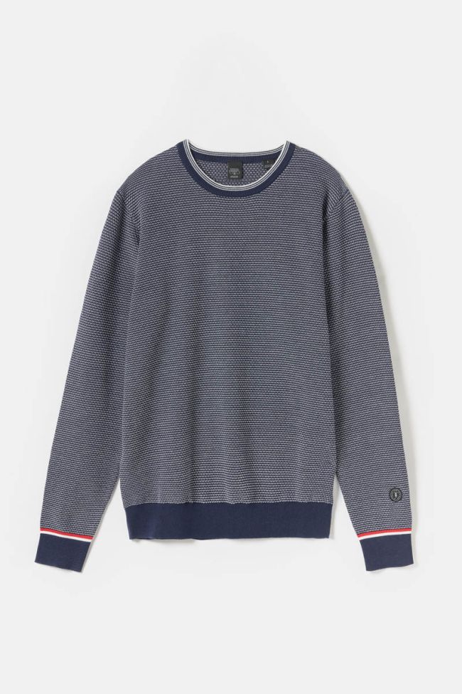 Navy blue Matal pullover