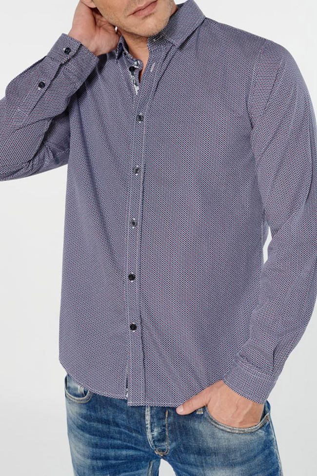 Graphic navy blue Pisto shirt