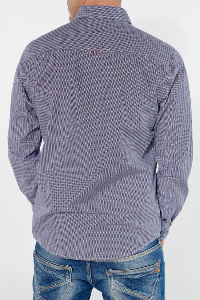 Graphic navy blue Pisto shirt