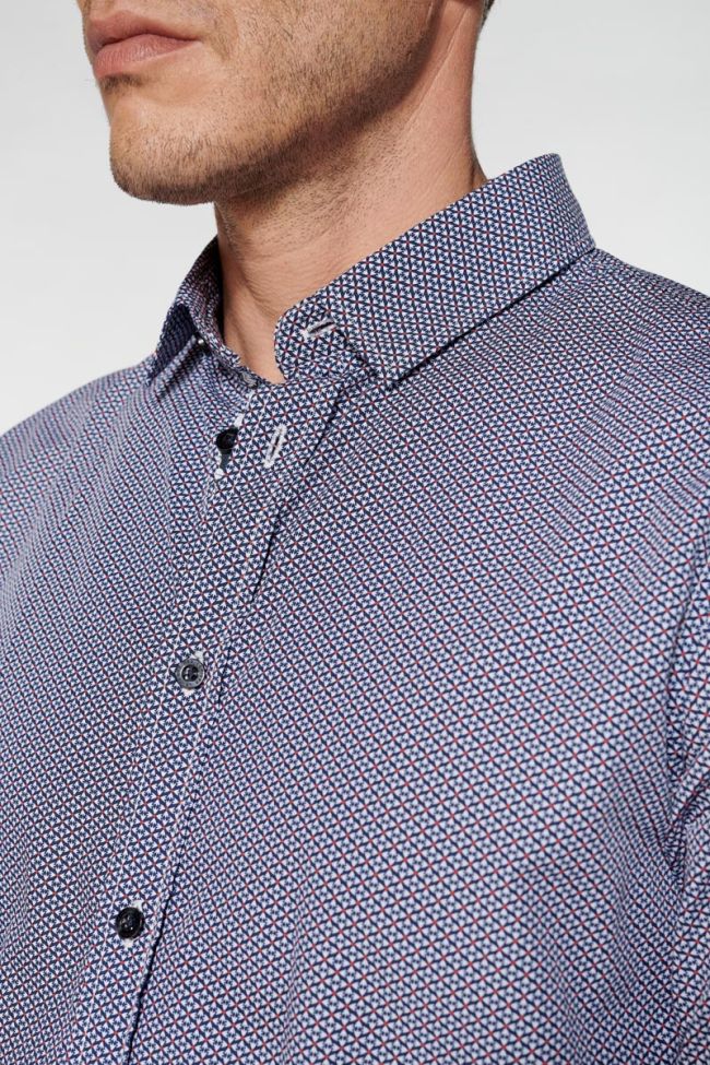 Graphic navy blue Pisto shirt