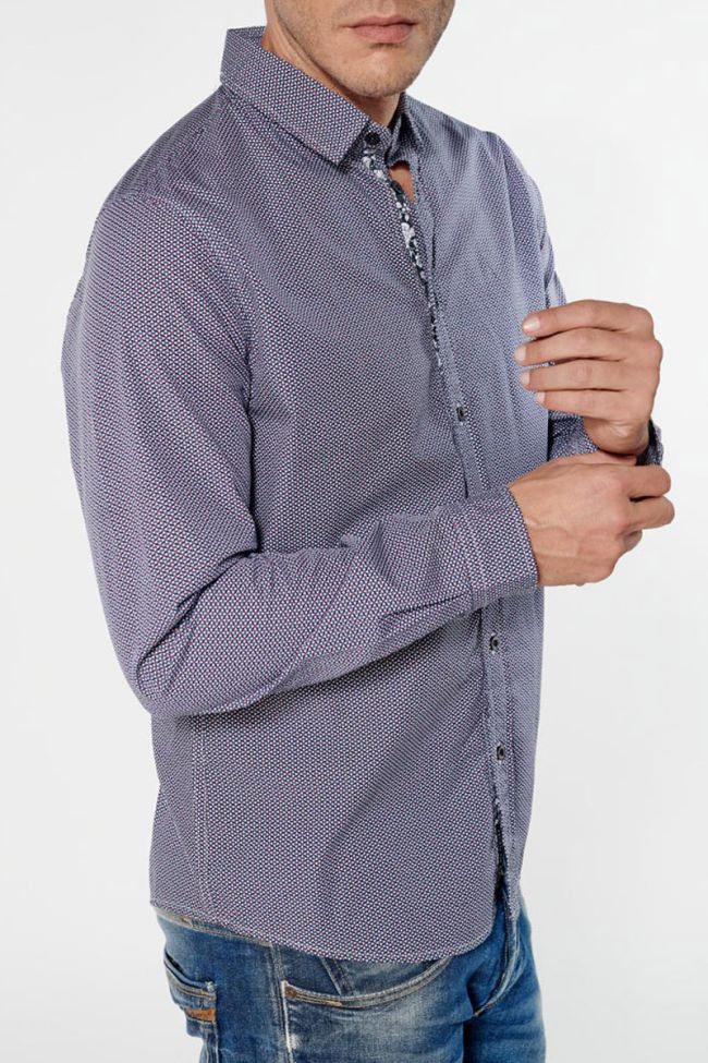 Graphic navy blue Pisto shirt