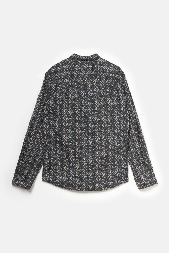 Black floral Selba shirt