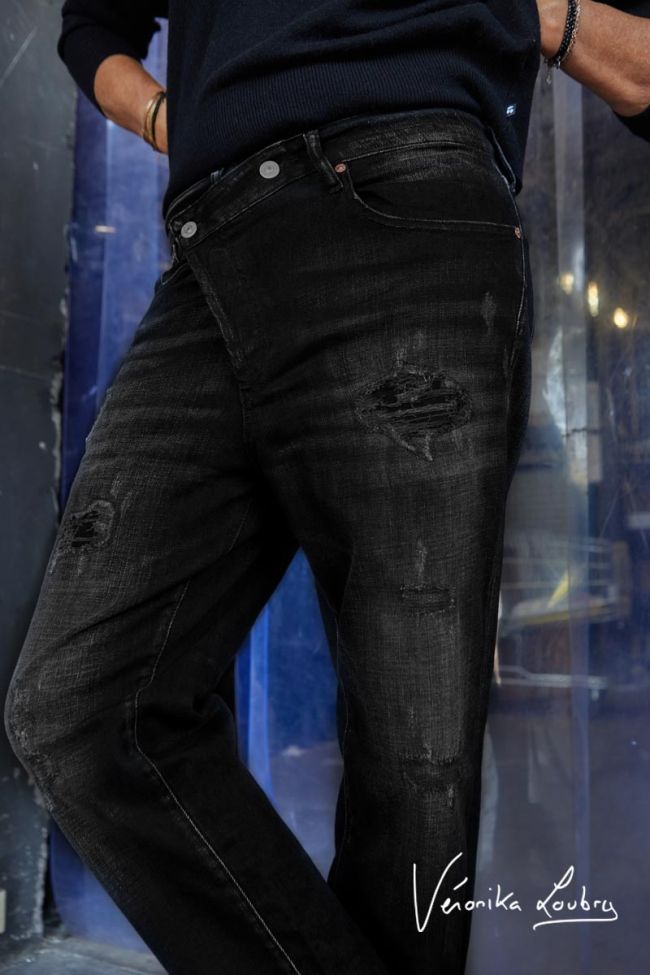 Mary boyfit destroy by Véronika Loubry jeans black N°1