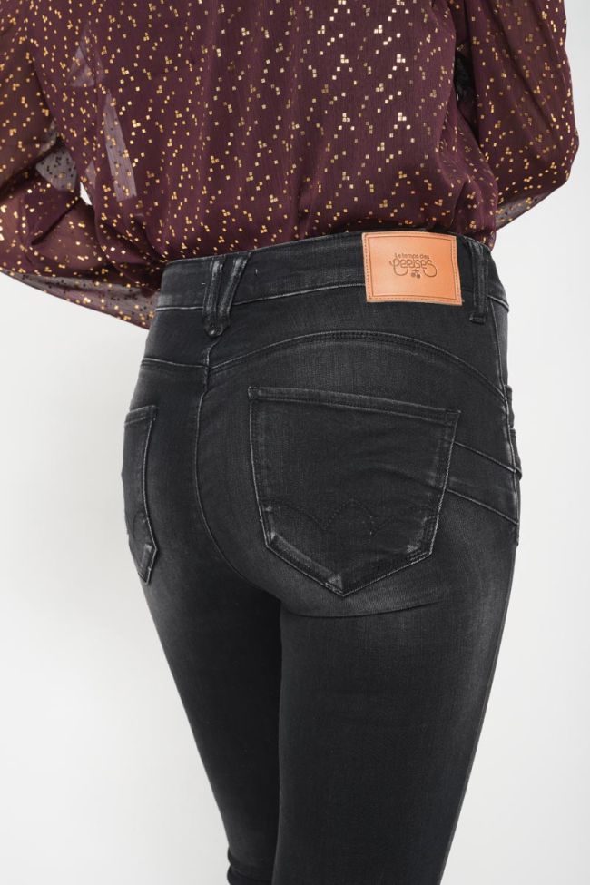 Fano pulp slim high waist 7/8th jeans black N°1