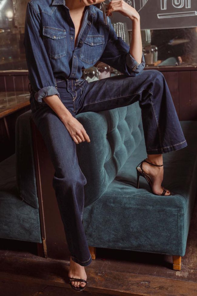 Jeans flare blue N°1