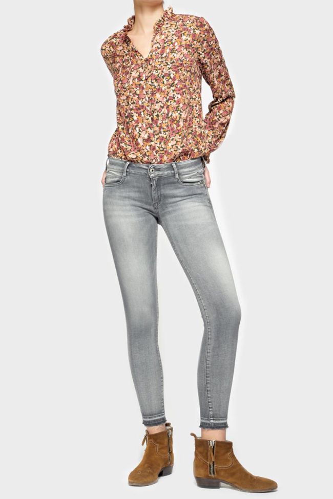 Jeans pulp slim Forli 7/8th grey N°2