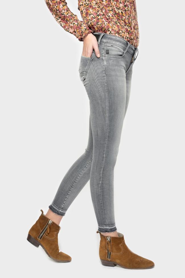 Jeans pulp slim Forli 7/8th grey N°2