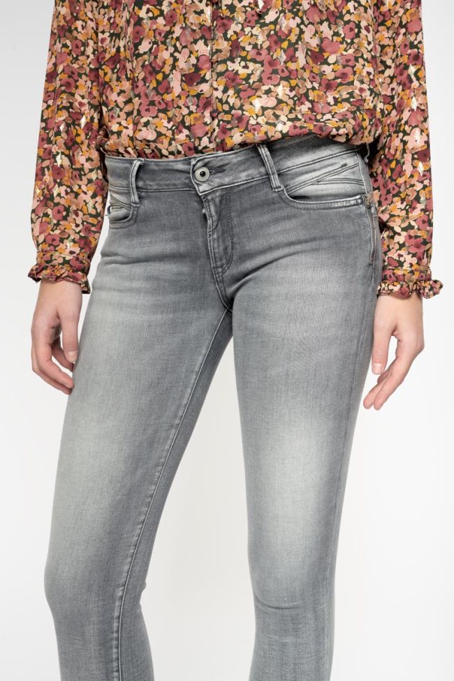 Jeans pulp slim Forli 7/8th grey N°2