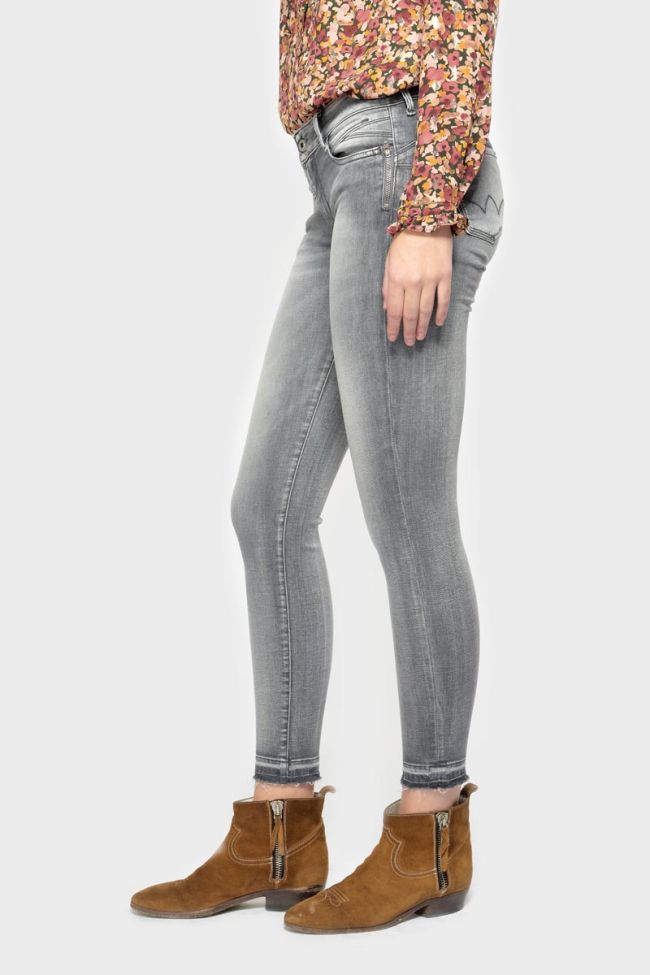 Jeans pulp slim Forli 7/8th grey N°2