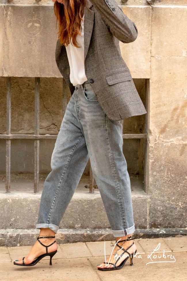 Mary boyfit by Véronika Loubry jeans grey N°3