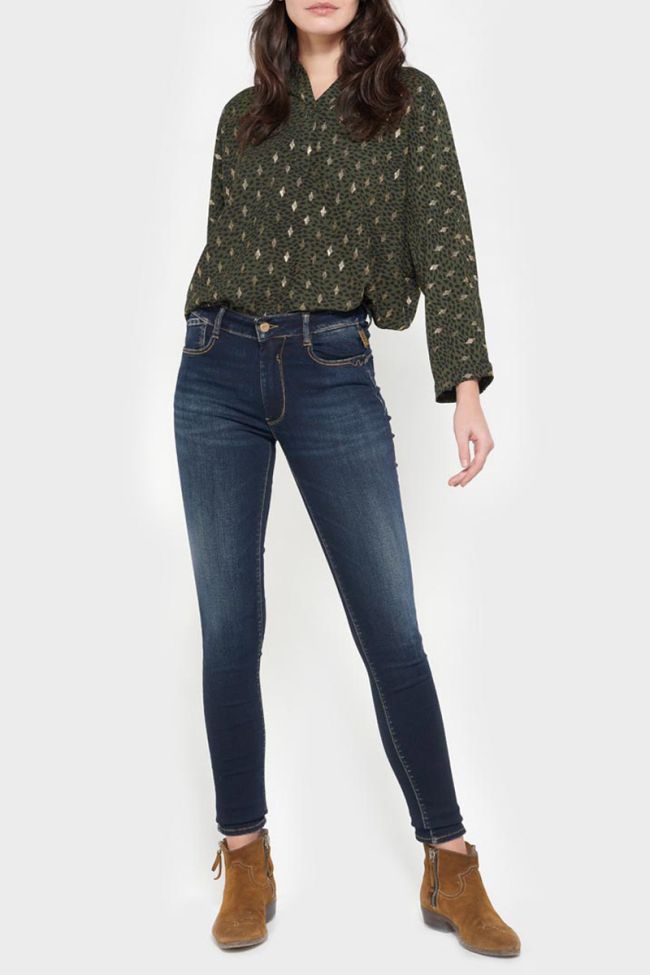 Naples pulp slim high waist jeans blue N°1