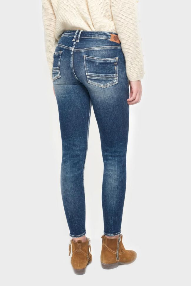 Tiapa power skinny 7/8th jeans destroy vintage blue N°2