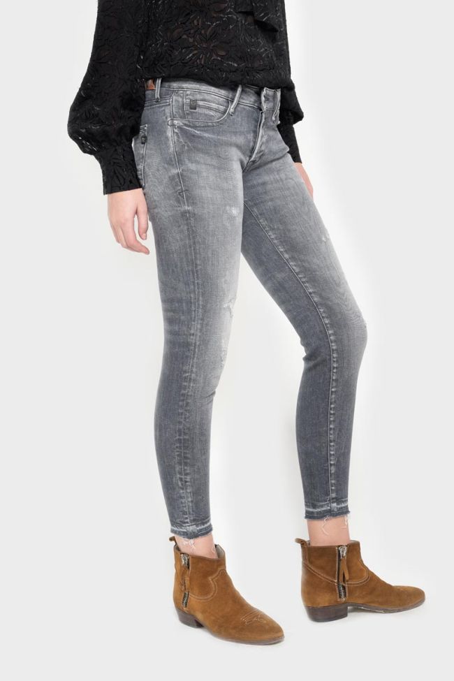 Vibe power skinny 7/8th jeans destroy grey N°2