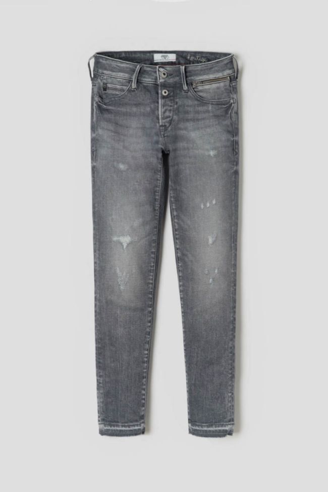 Vibe power skinny 7/8th jeans destroy grey N°2