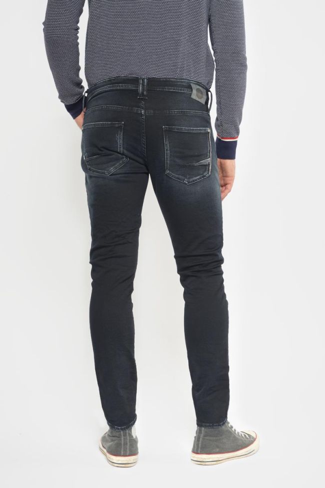 Jogg 700/11 adjusted jeans destroy bleu-noir N°1