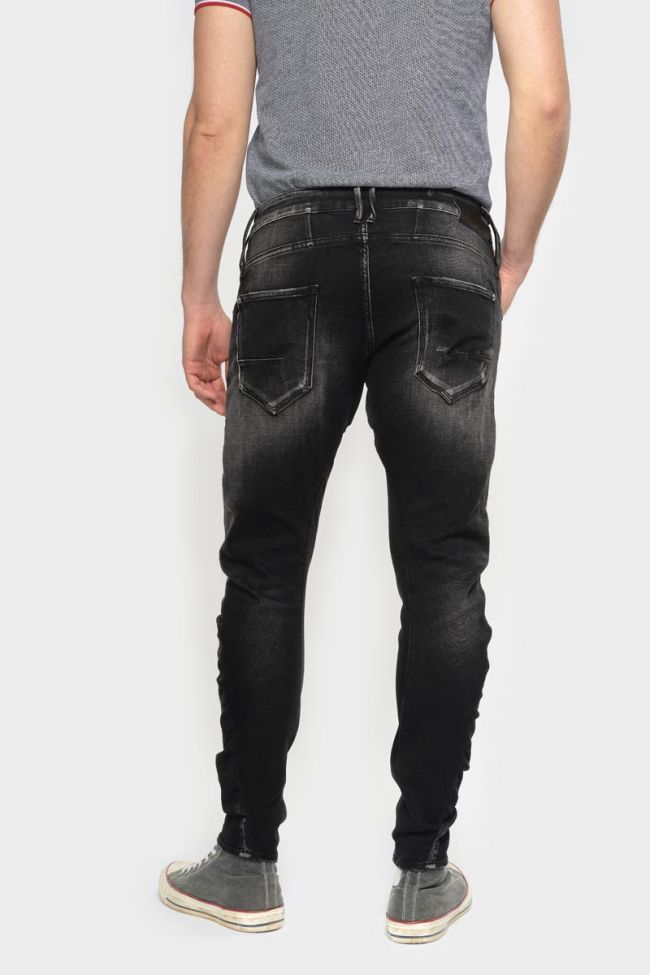 Jeans 900/03 tapered twisted Alost destroy black N°1