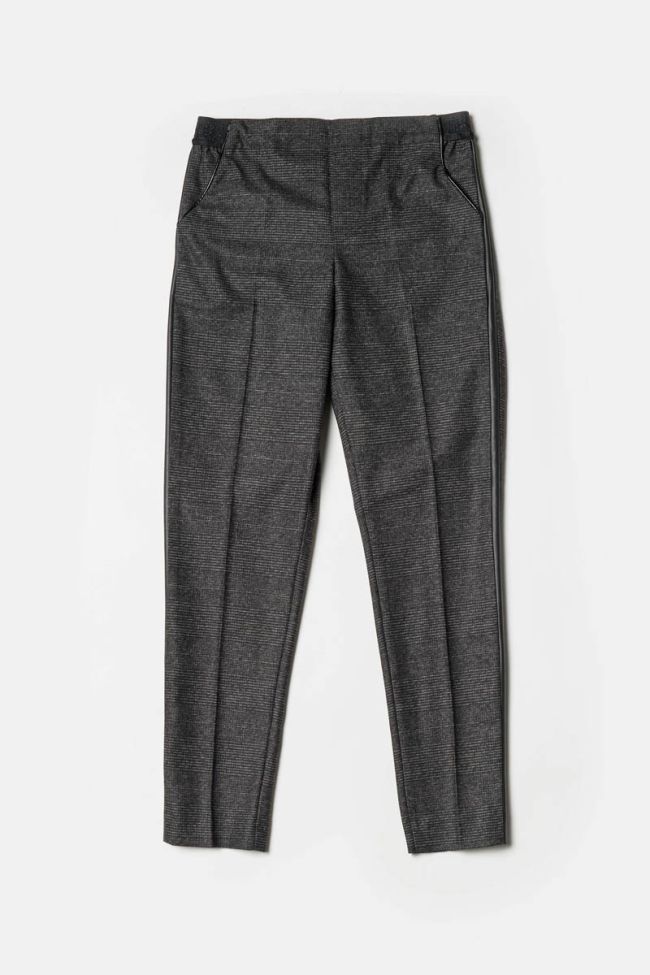 Grey checked Guilia trousers