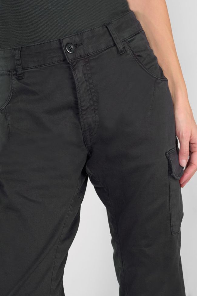 Rivera black cargo trousers