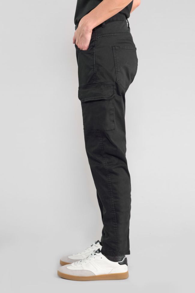 Rivera black cargo trousers