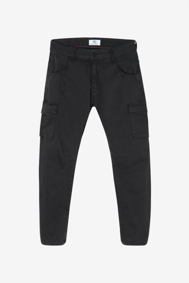 Rivera black cargo trousers