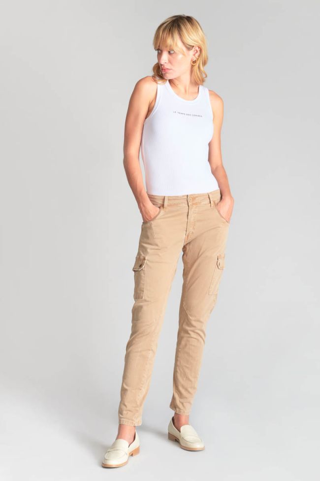 Camel Rivera cargo trousers