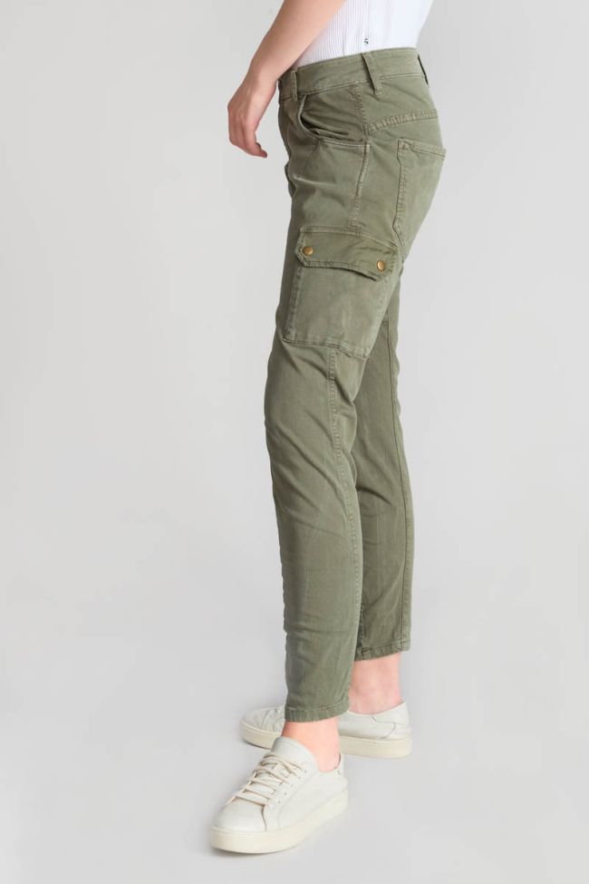 Khaki Rivera cargo trousers