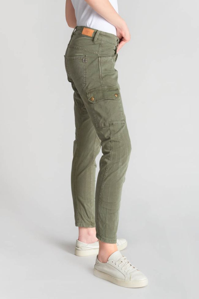 Khaki Rivera cargo trousers
